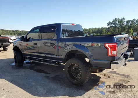 2016 Ford F150 Supercrew из США, поврежденный, VIN 1FTEW1EG2GFB27694